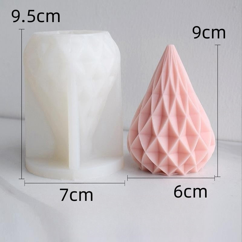 Pear Shaped Silicone Mould