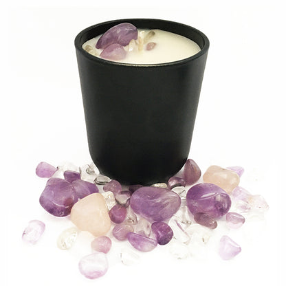 Crystal Candle Making Kit with Amethyst, Rose & Clear Quartz From $99.95 - Evoke Australia